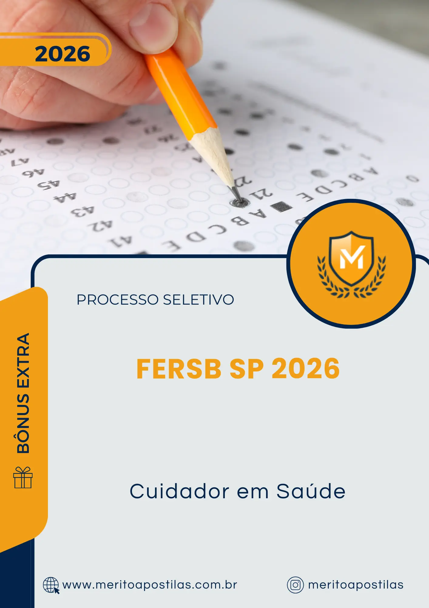 Apostila Cuidador em Saúde Processo Seletivo FERSB SP 2026