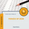 Apostila Dentista Prefeitura de Fernão SP 2026