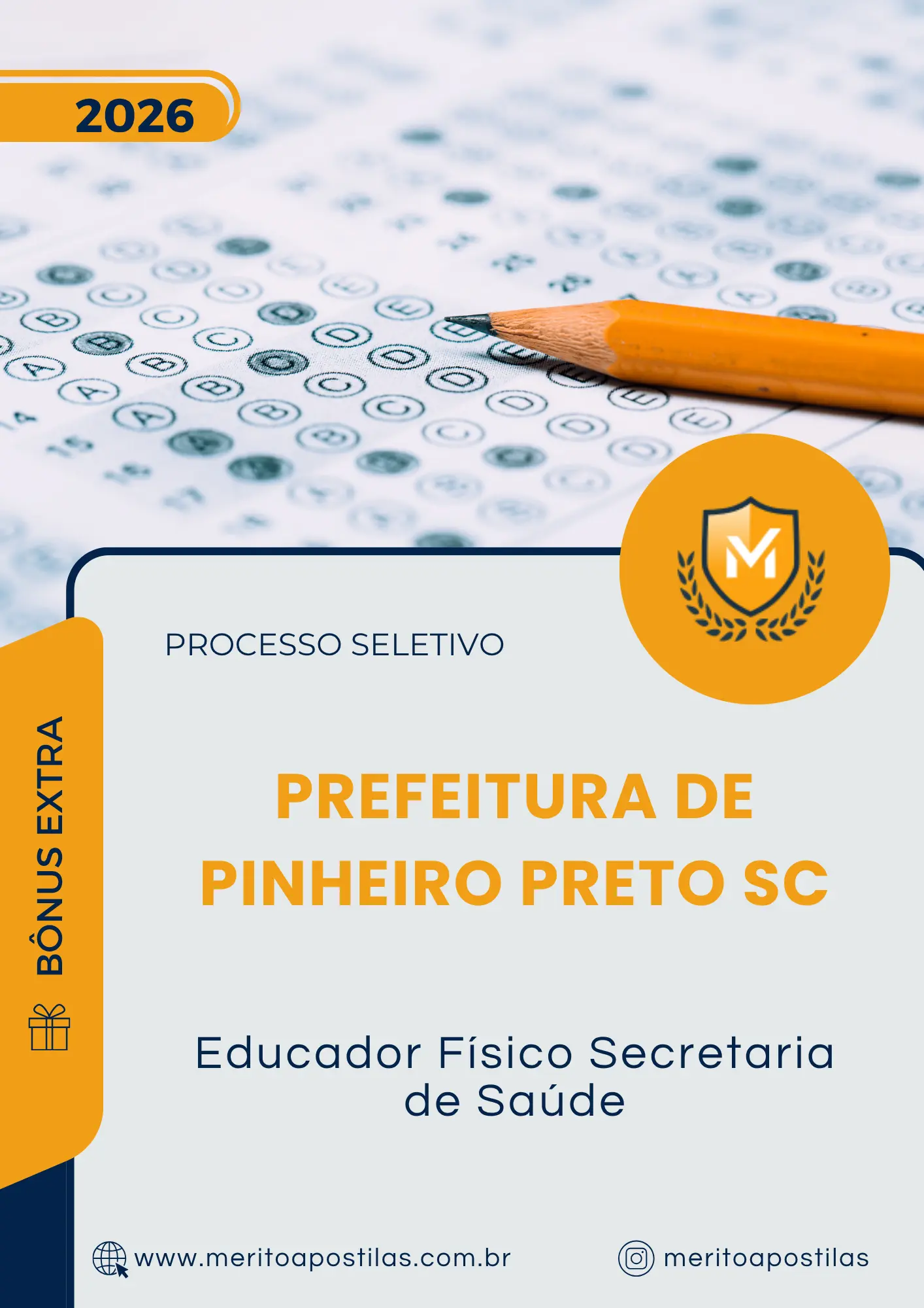 Apostila Educador Físico Secretaria de Saúde Prefeitura de Pinheiro Preto SC 2026