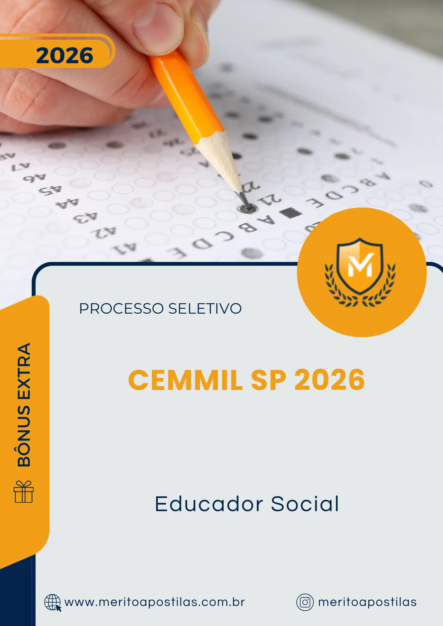 Apostila Educador Social Processo Seletivo Consórcio CEMMIL SP 2026