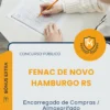 Apostila Encarregado de Compras Almoxarifado FENAC de Novo Hamburgo RS 2026