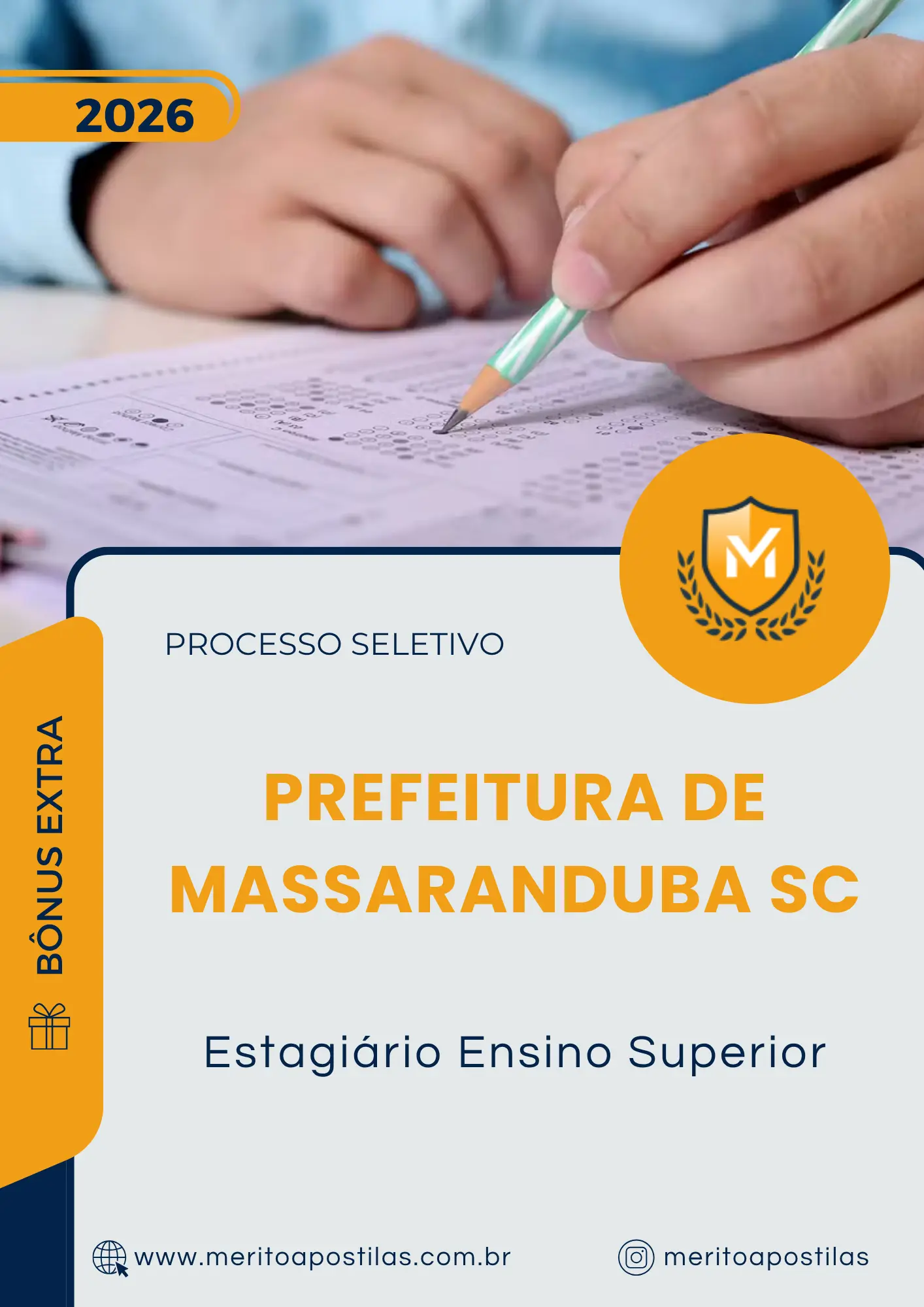 Apostila Estagiário Ensino Superior Prefeitura de Massaranduba SC 2026