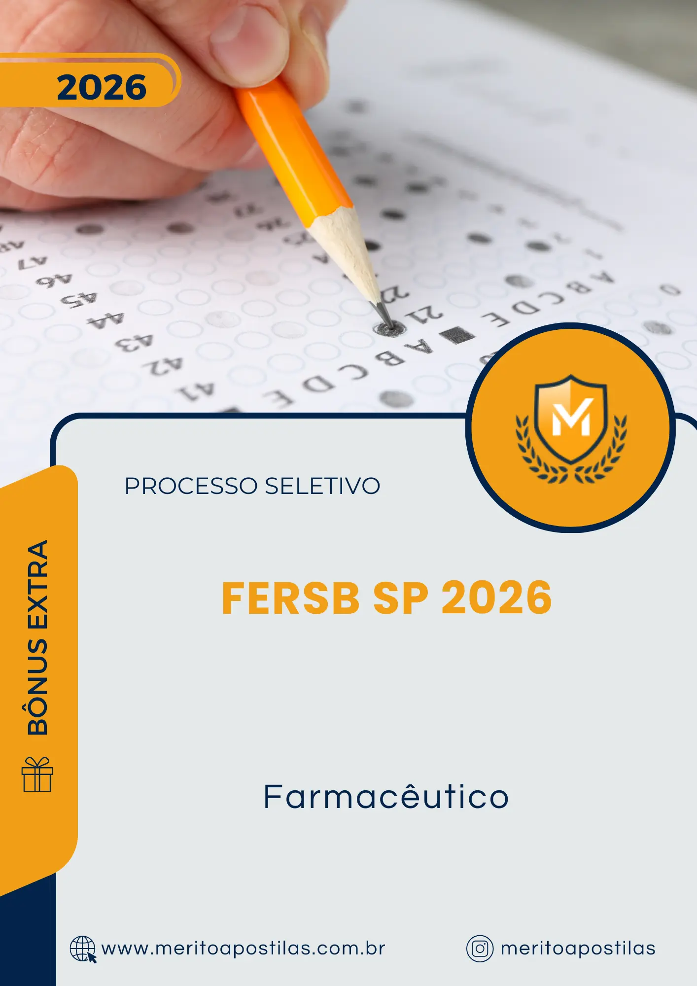 Apostila Farmacêutico Processo Seletivo FERSB SP 2026