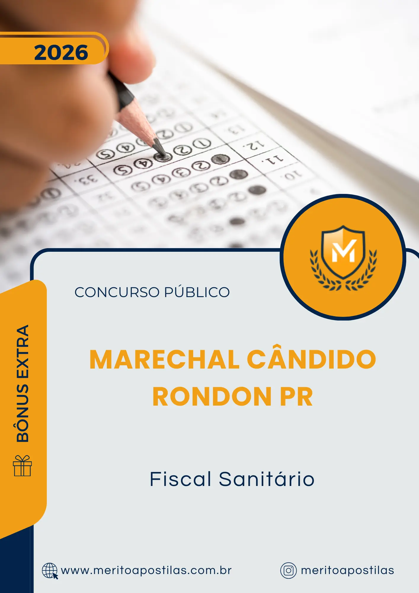 Apostila Fiscal Sanitário Prefeitura de Marechal Cândido Rondon PR 2026