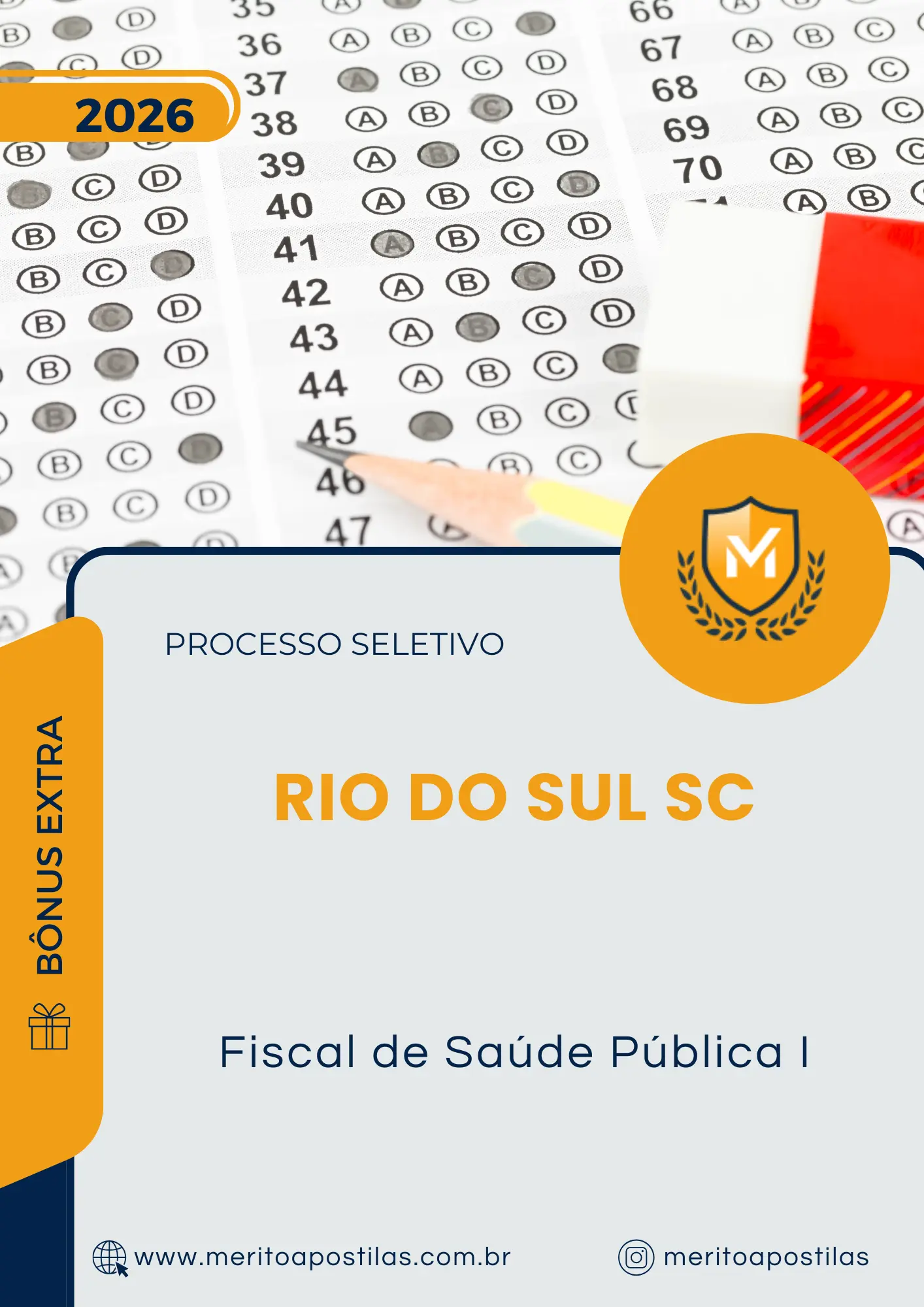 Apostila Fiscal de Saúde Pública I Prefeitura de Rio do Sul SC 2026