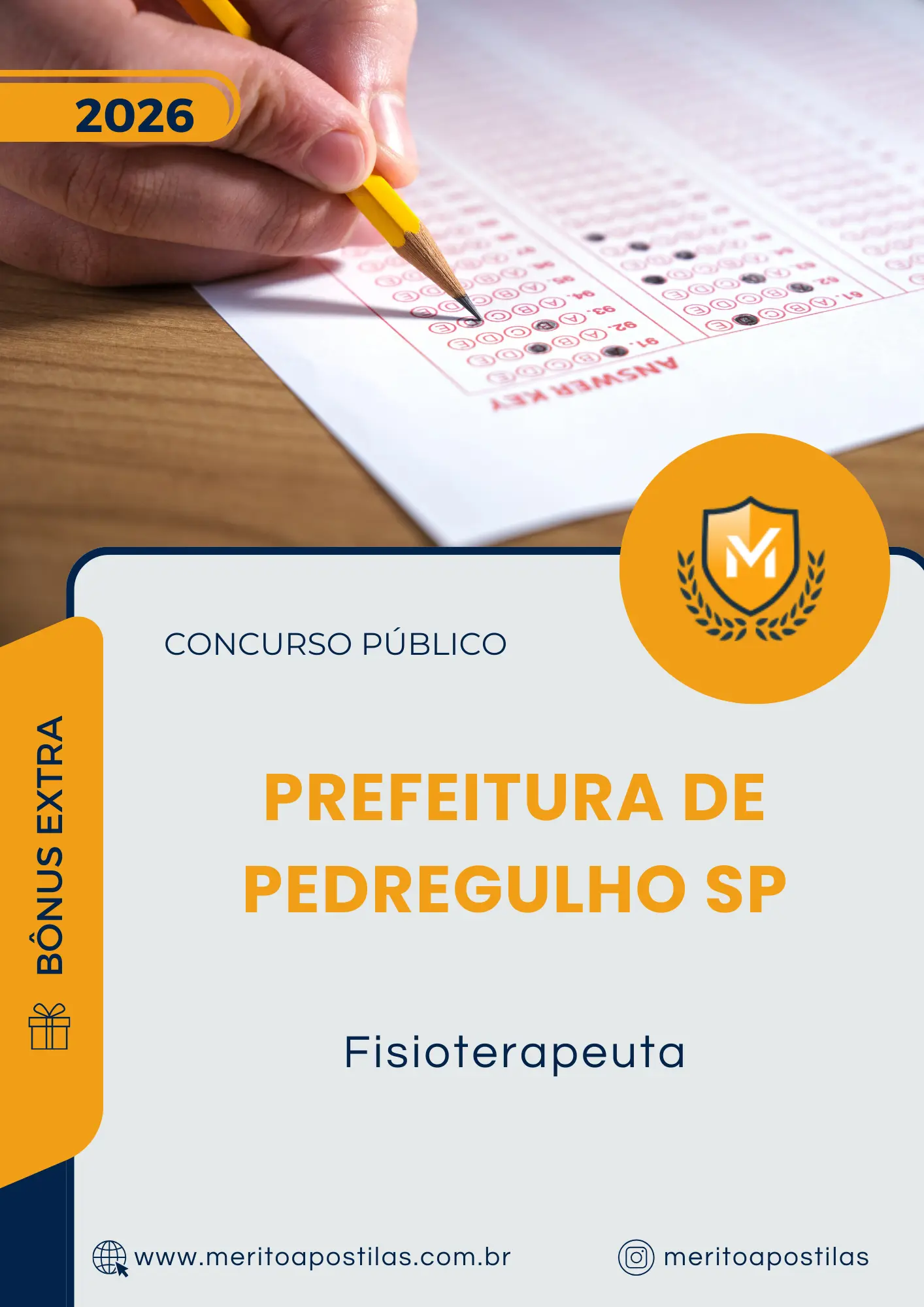 Apostila Fisioterapeuta Prefeitura de Pedregulho SP 2026
