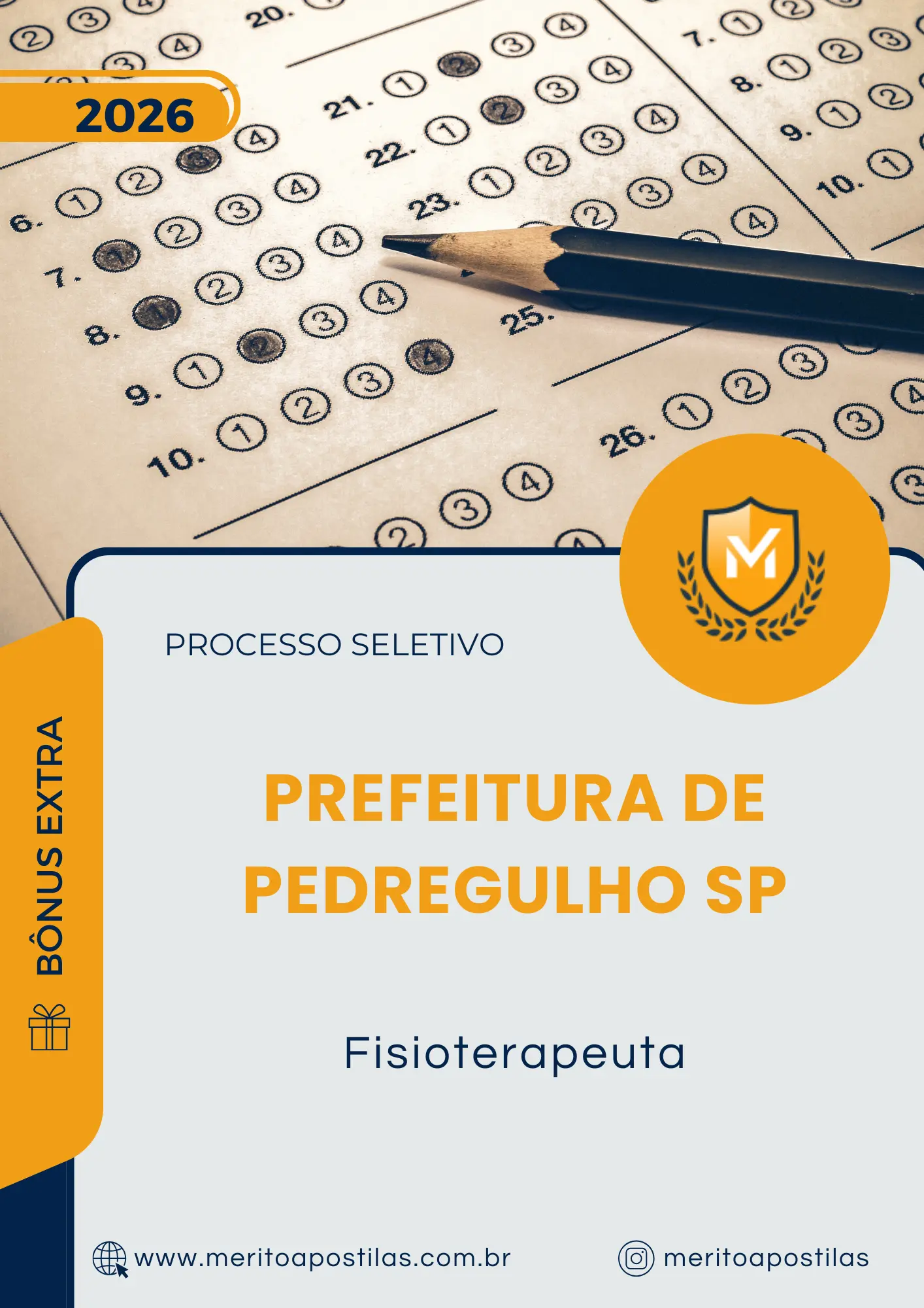 Apostila Fisioterapeuta Prefeitura de Pedregulho SP 2026