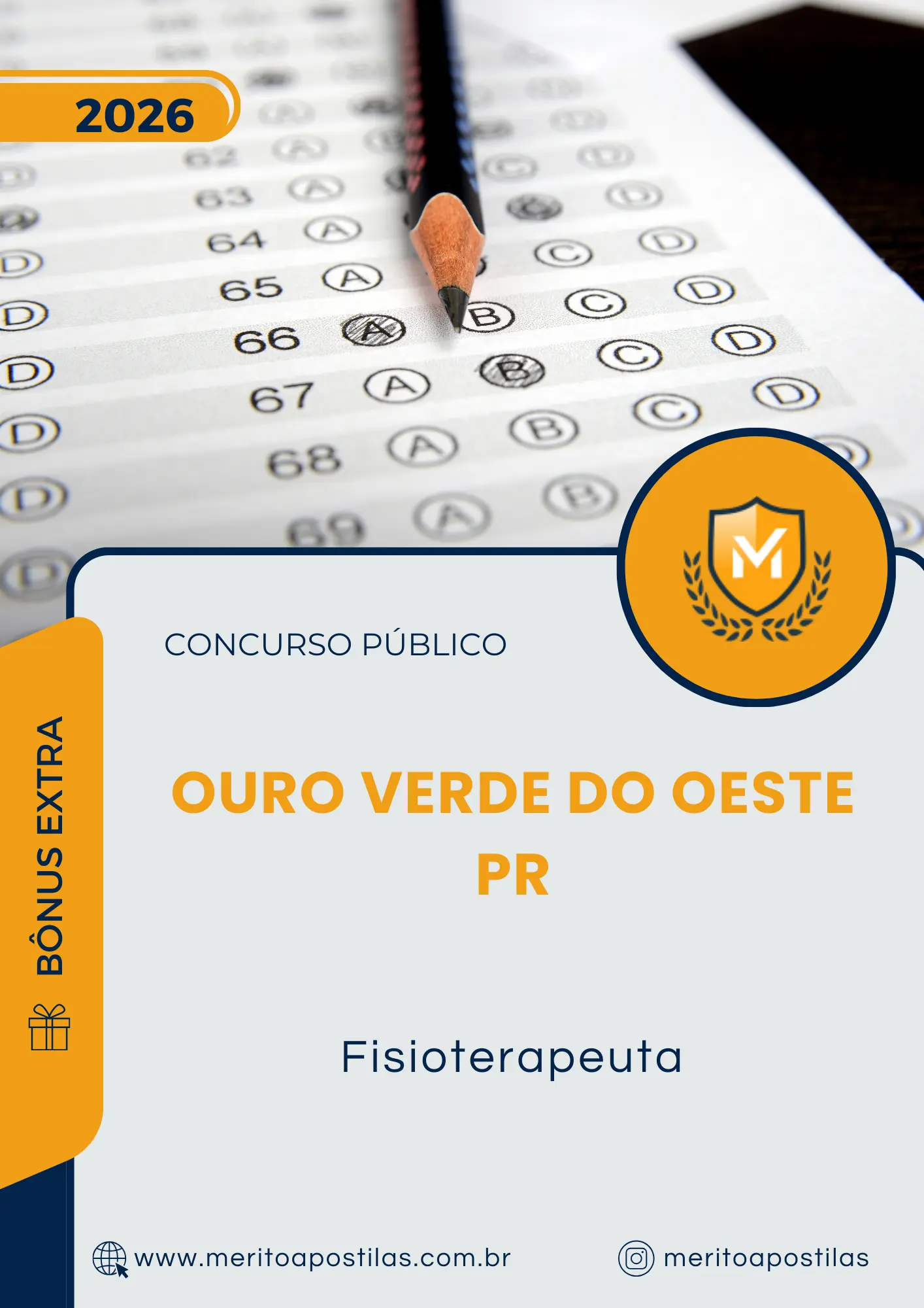 Apostila Fisioterapeuta Prefeitura de Ouro Verde do Oeste PR 2026