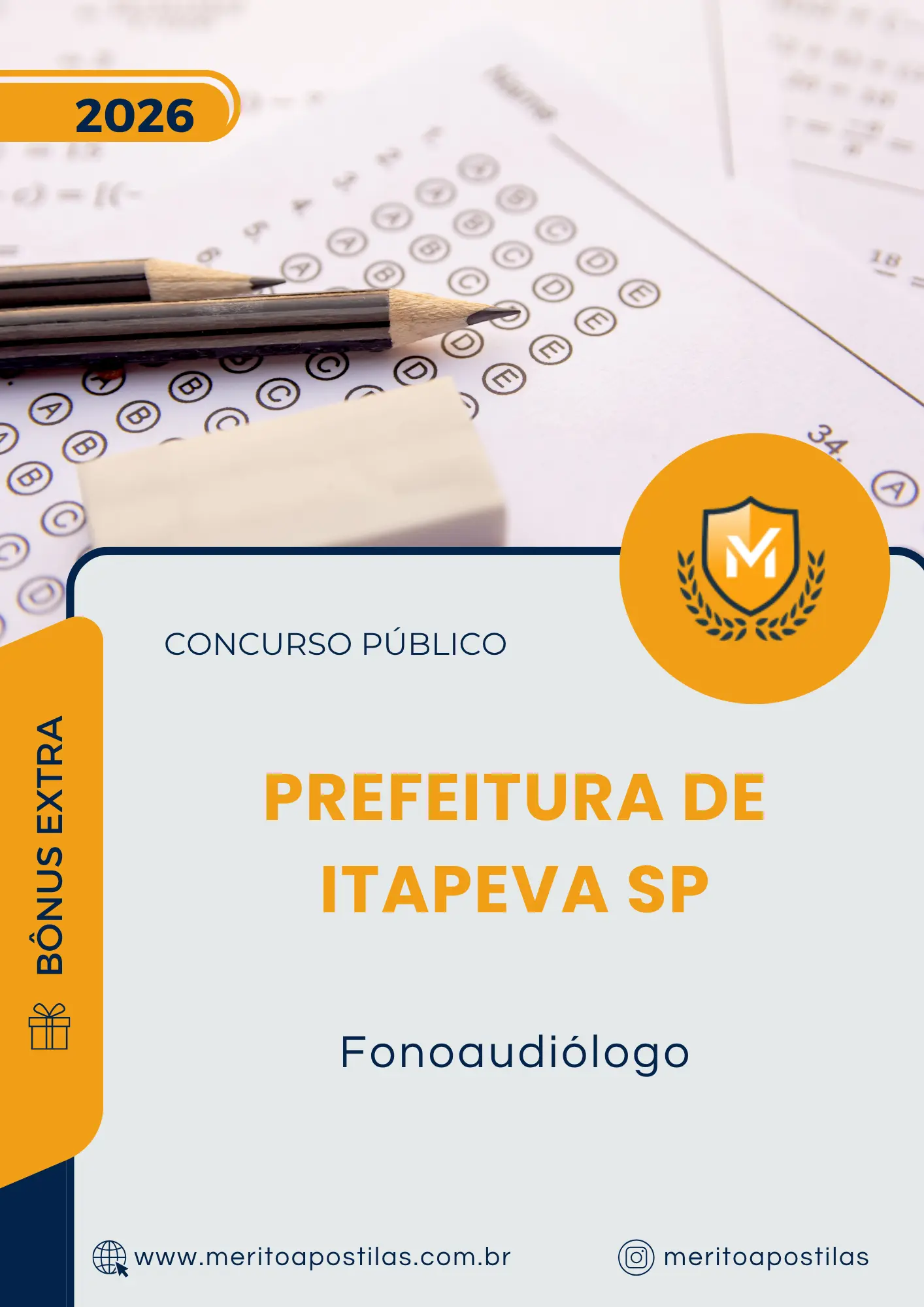 Apostila Fonoaudiólogo Prefeitura de Itapeva SP 2026