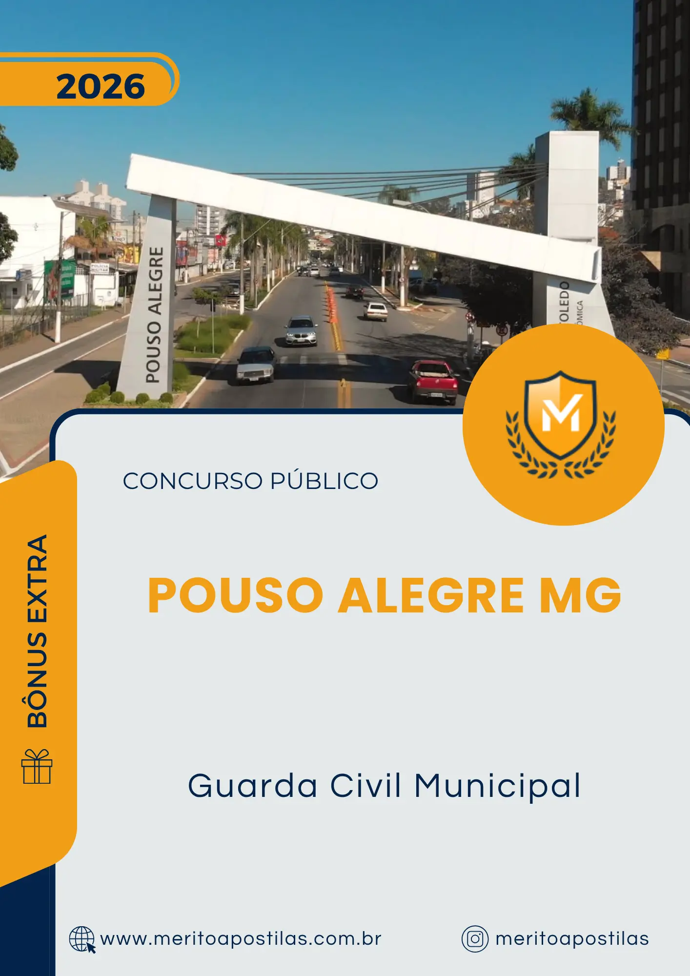 Apostila Guarda Civil Municipal Prefeitura de Pouso Alegre MG 2026