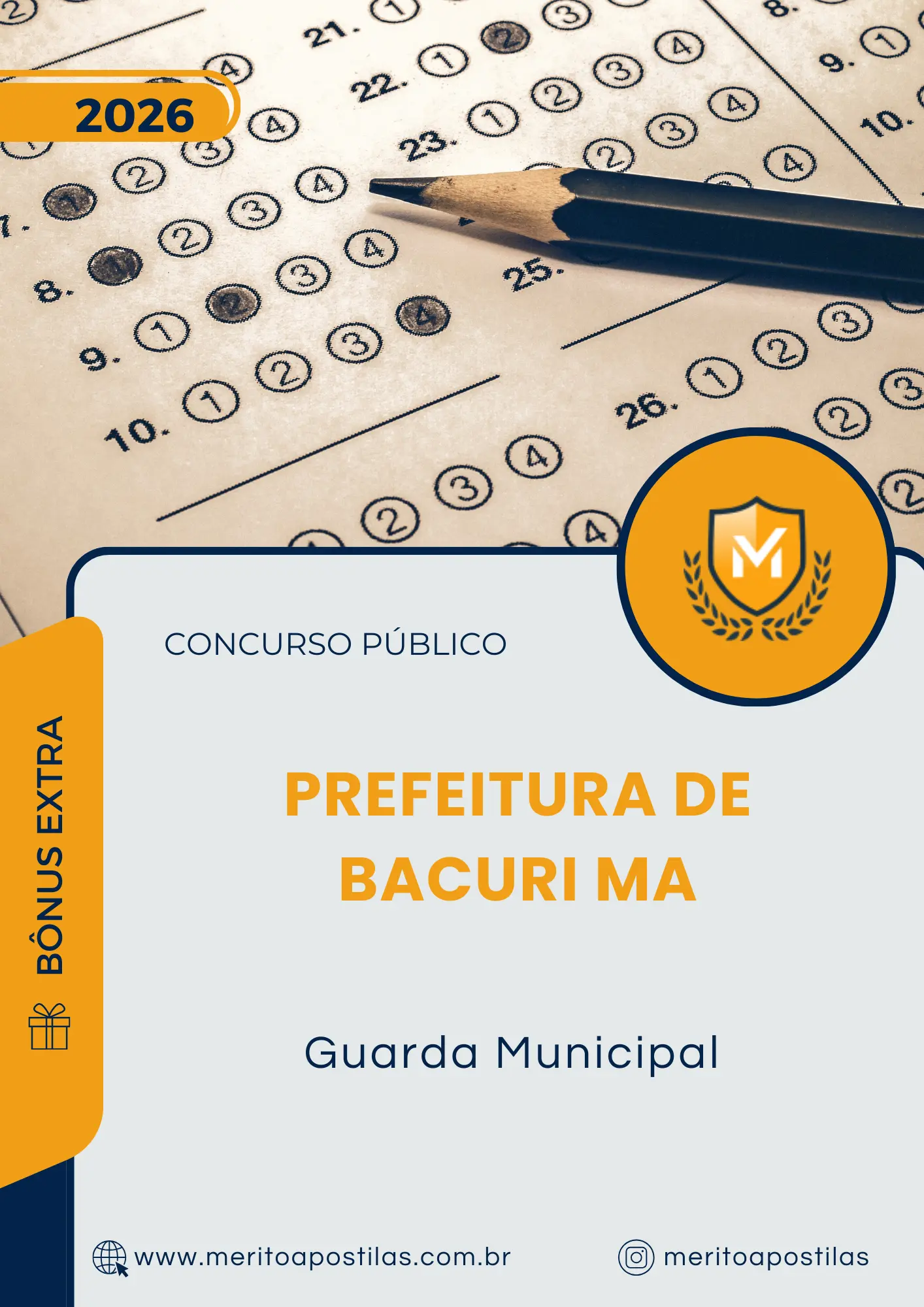 Apostila Guarda Municipal Prefeitura de Bacuri MA 2026