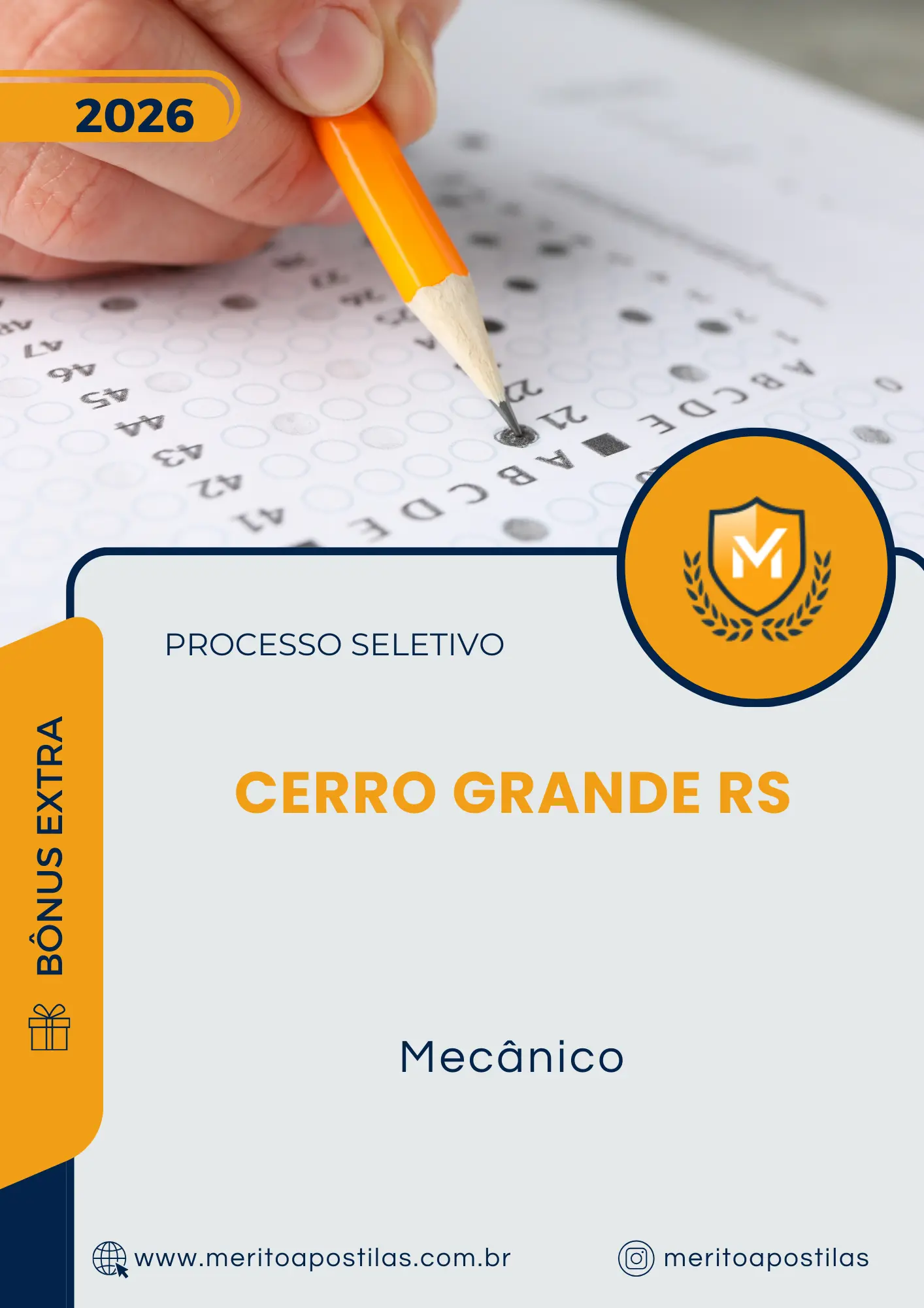 Apostila Mecânico Prefeitura de Cerro Grande RS 2026