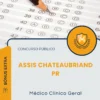 Apostila Médico Clínico Geral Prefeitura de Assis Chateaubriand PR 2026