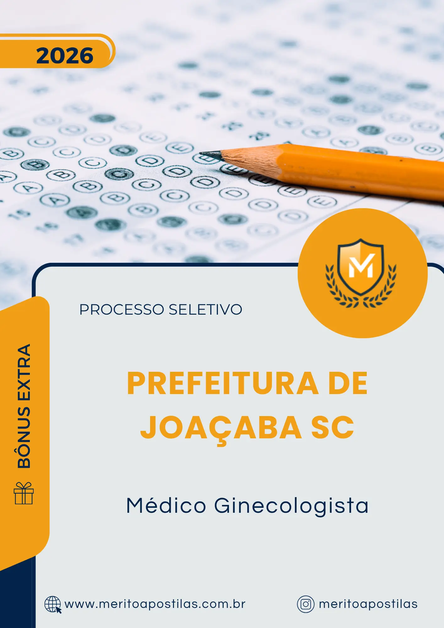 Apostila Médico Ginecologista Prefeitura de Joaçaba SC 2026