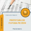 Apostila Merendeira Prefeitura de Itatuba PB 2026