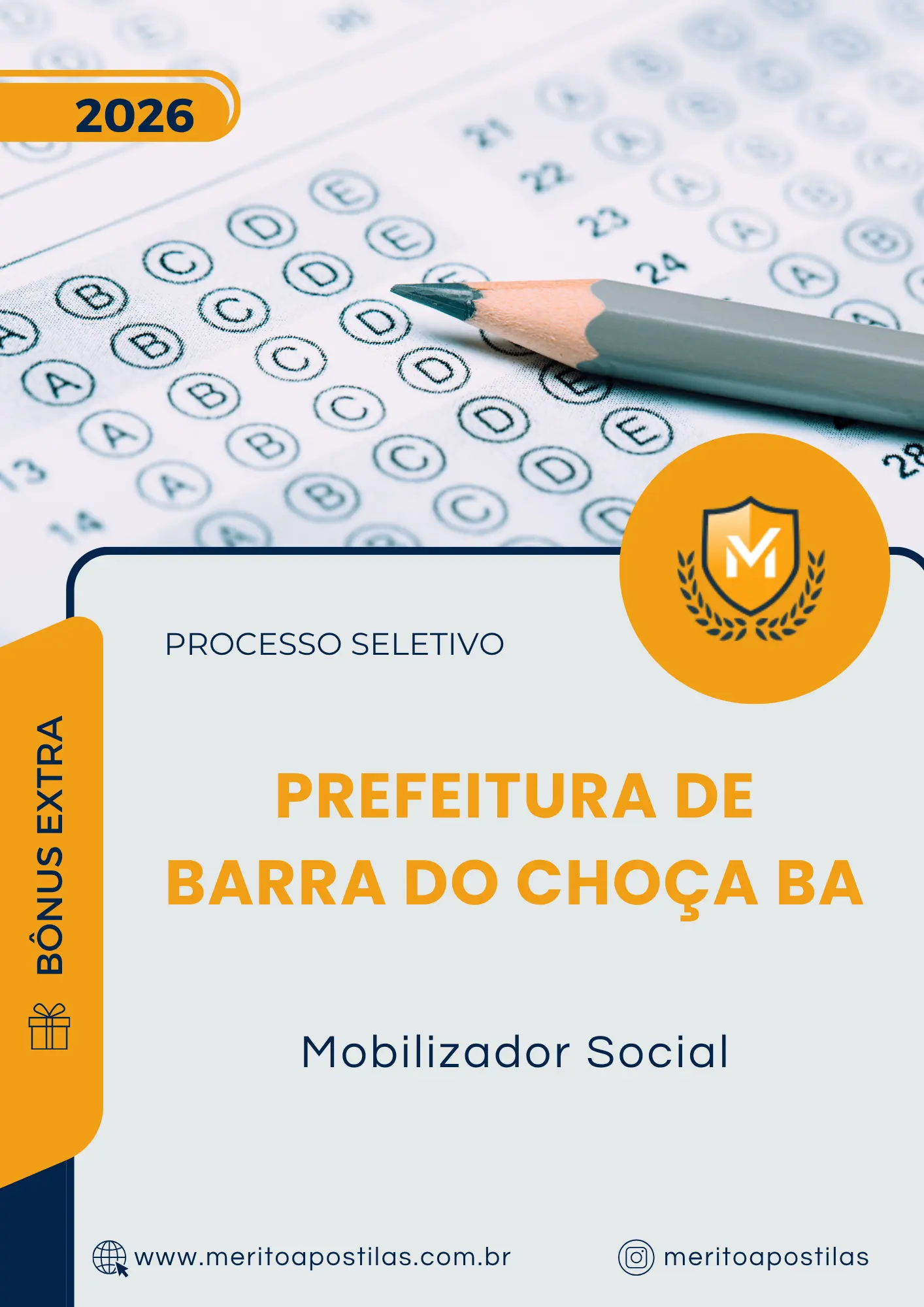 Apostila Mobilizador Social Prefeitura de Barra do Choça BA 2026