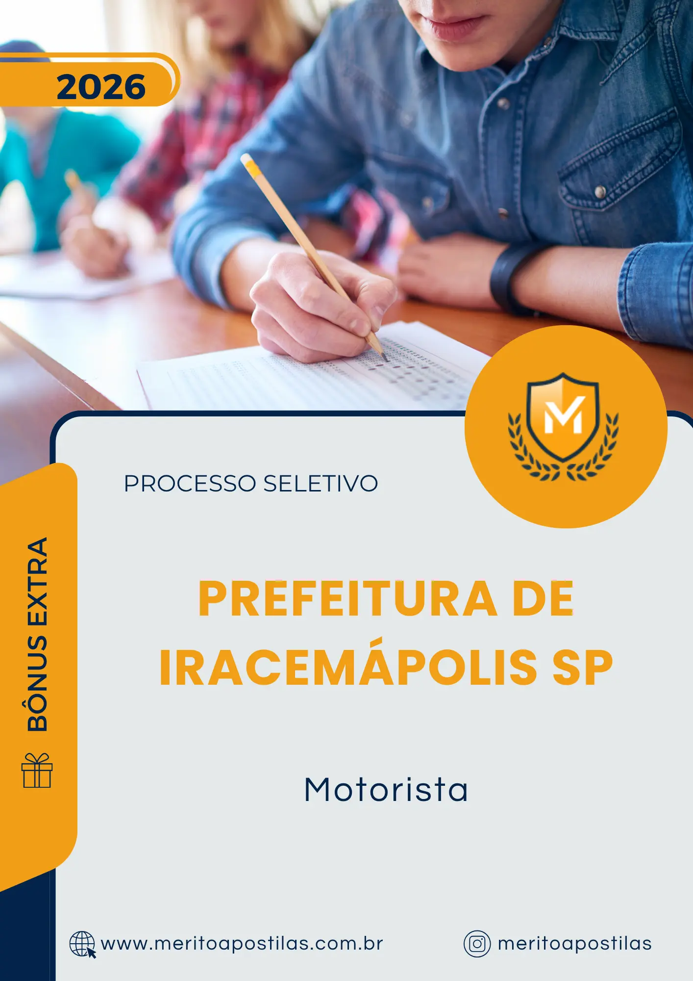 Apostila Motorista Prefeitura de Iracemápolis SP 2026