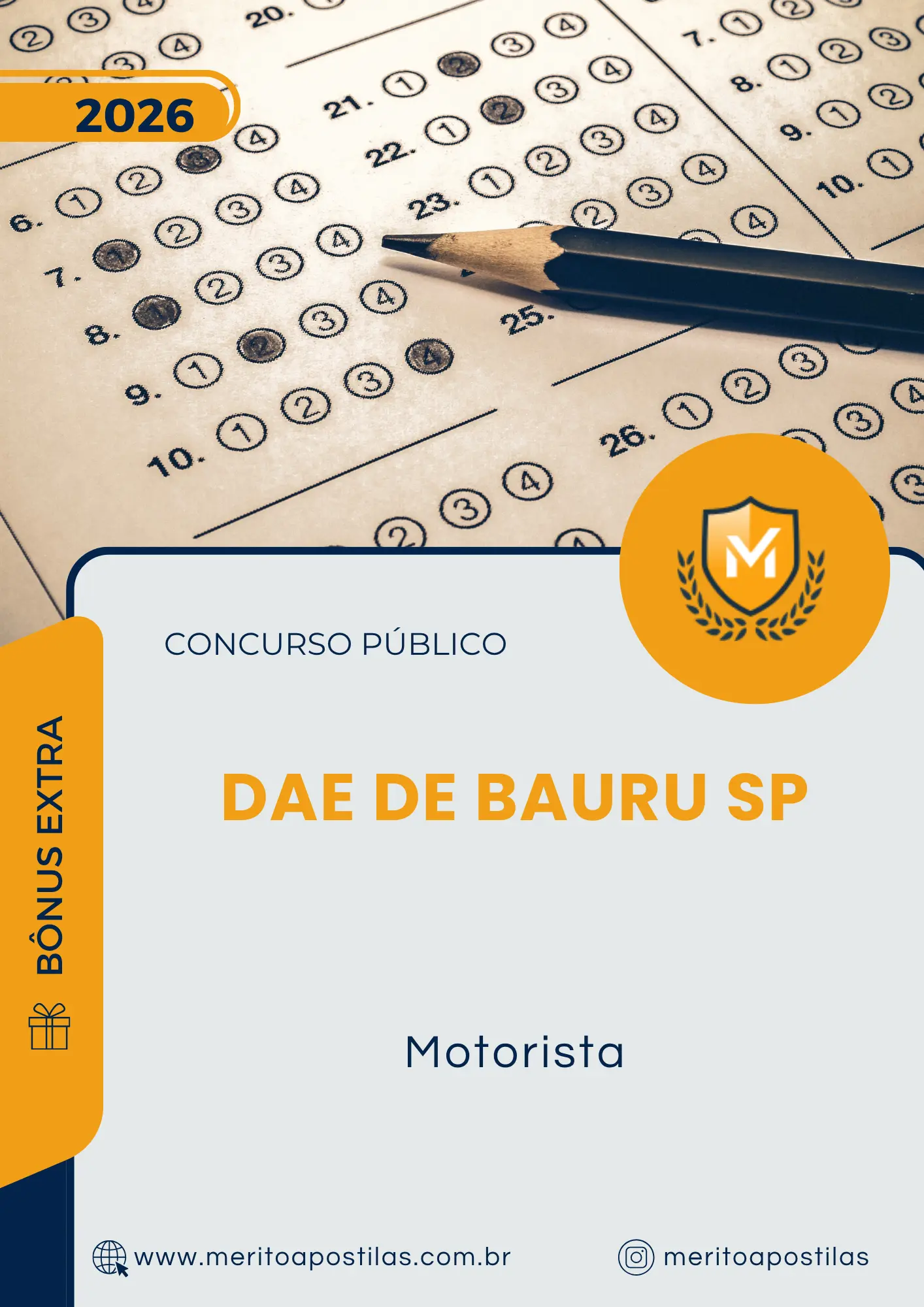 Apostila Motorista Concurso Público DAE de Bauru SP 2026