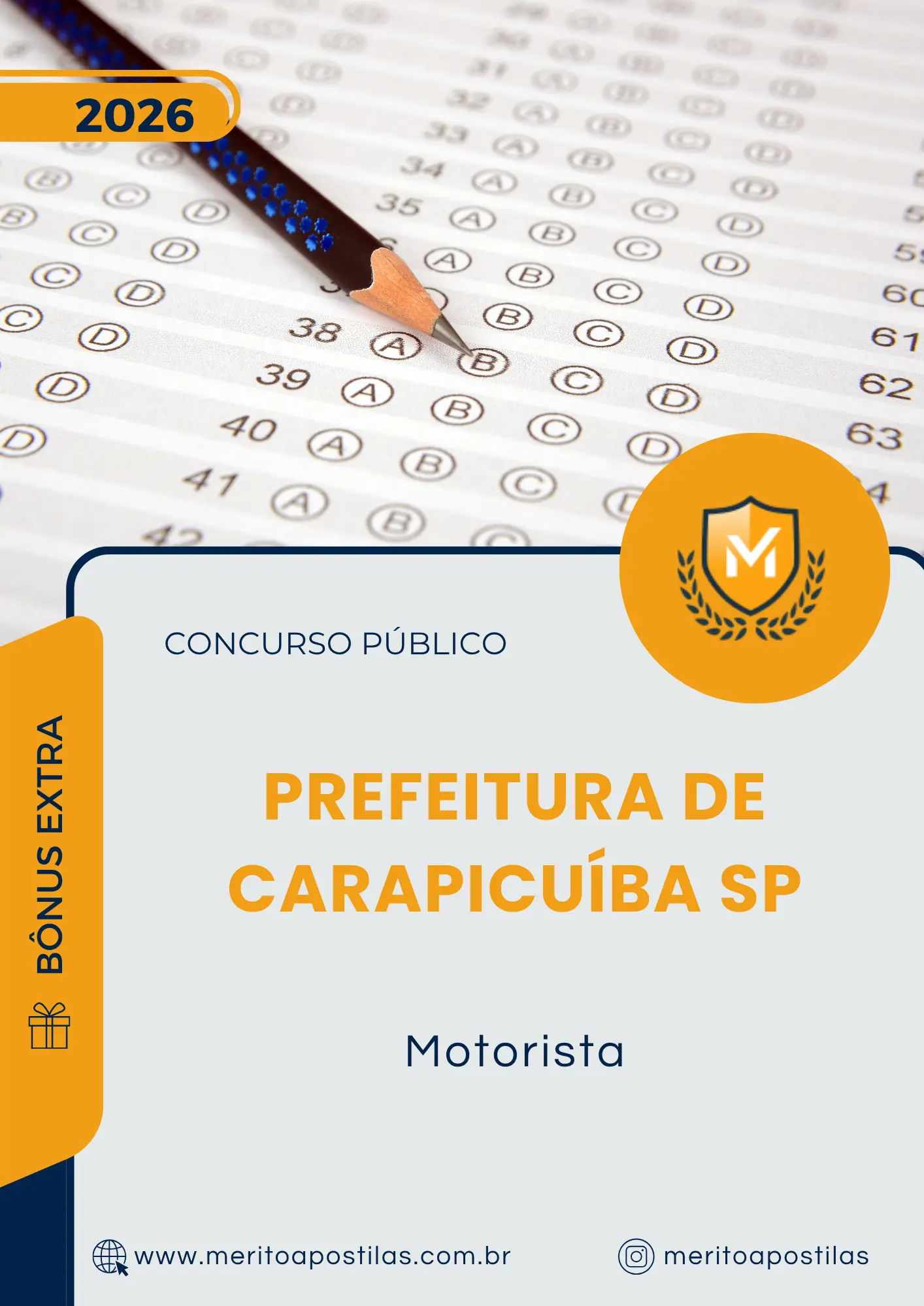 Apostila Motorista Prefeitura de Carapicuíba SP 2026