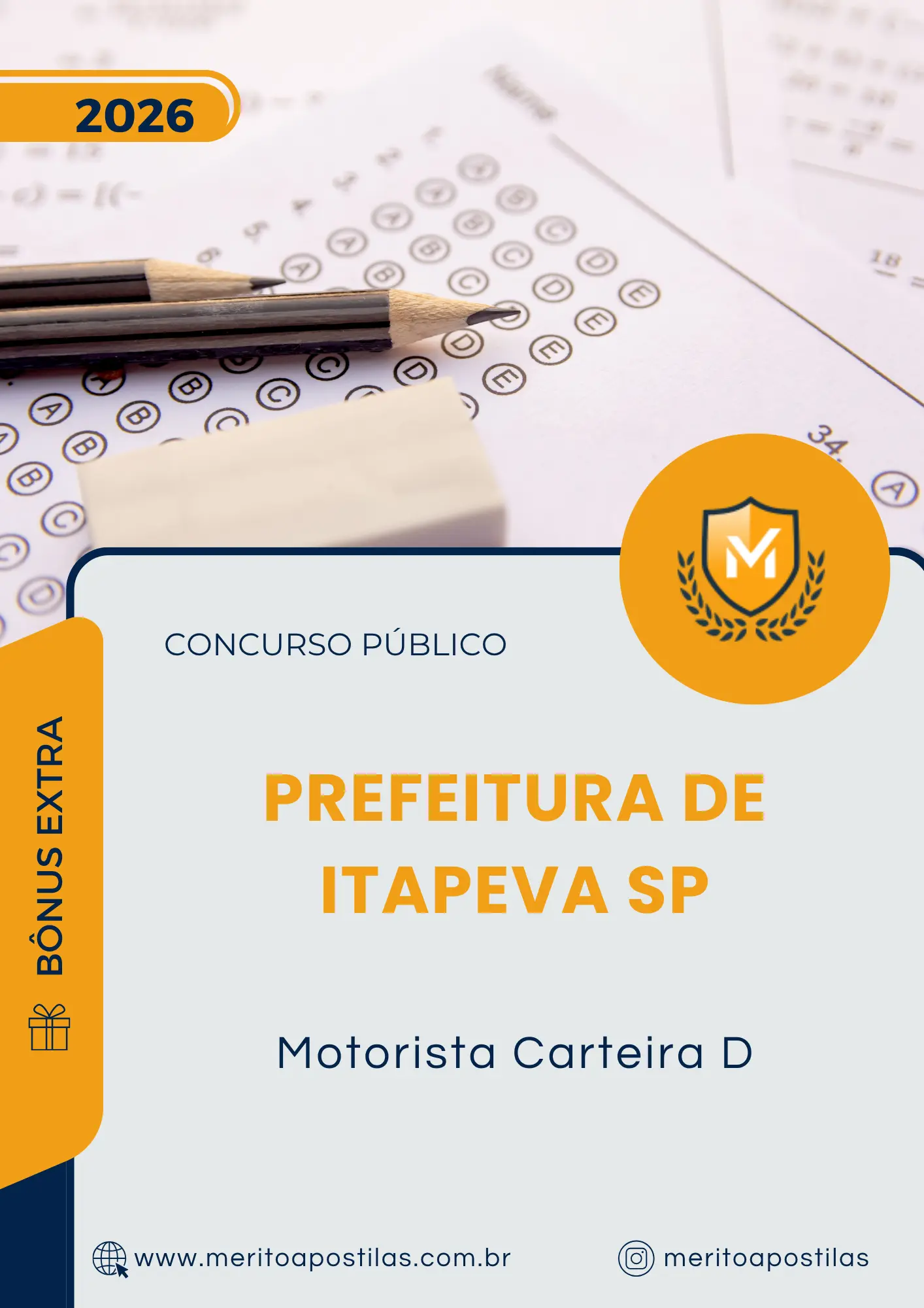 Apostila Motorista Carteira D Prefeitura de Itapeva SP 2026