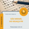Apostila Motorista Cnh D Prefeitura de São Miguel do Iguaçu PR 2026