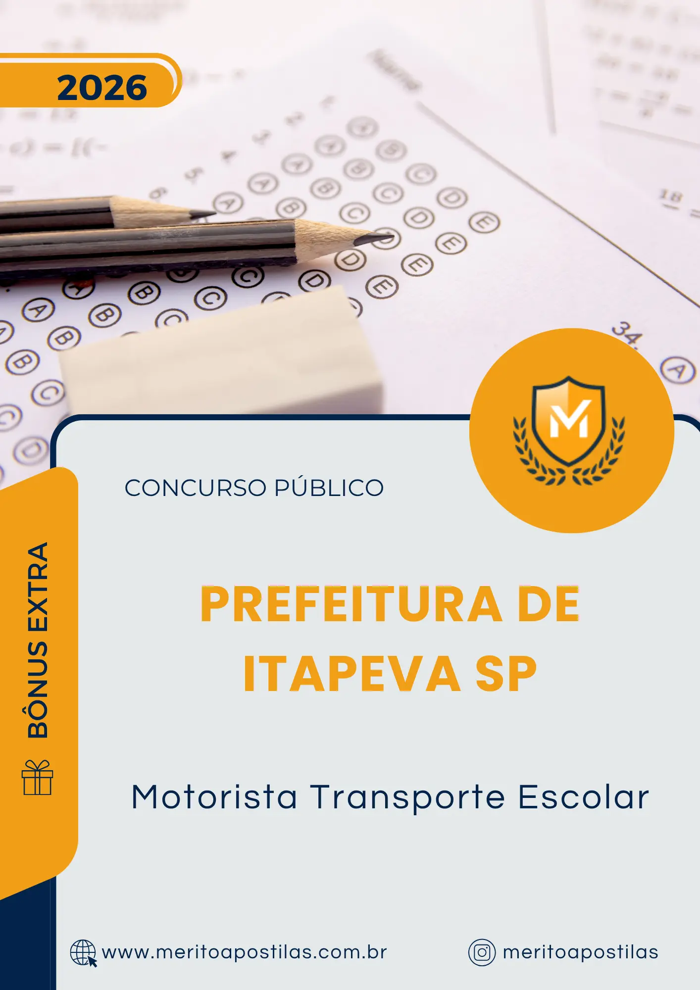 Apostila Motorista Transporte Escolar Prefeitura de Itapeva SP 2026