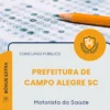 Apostila Motorista da Saúde Prefeitura de Campo Alegre SC 2026