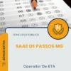 Apostila Operador De ETA Concurso Público SAAE de Passos MG 2026