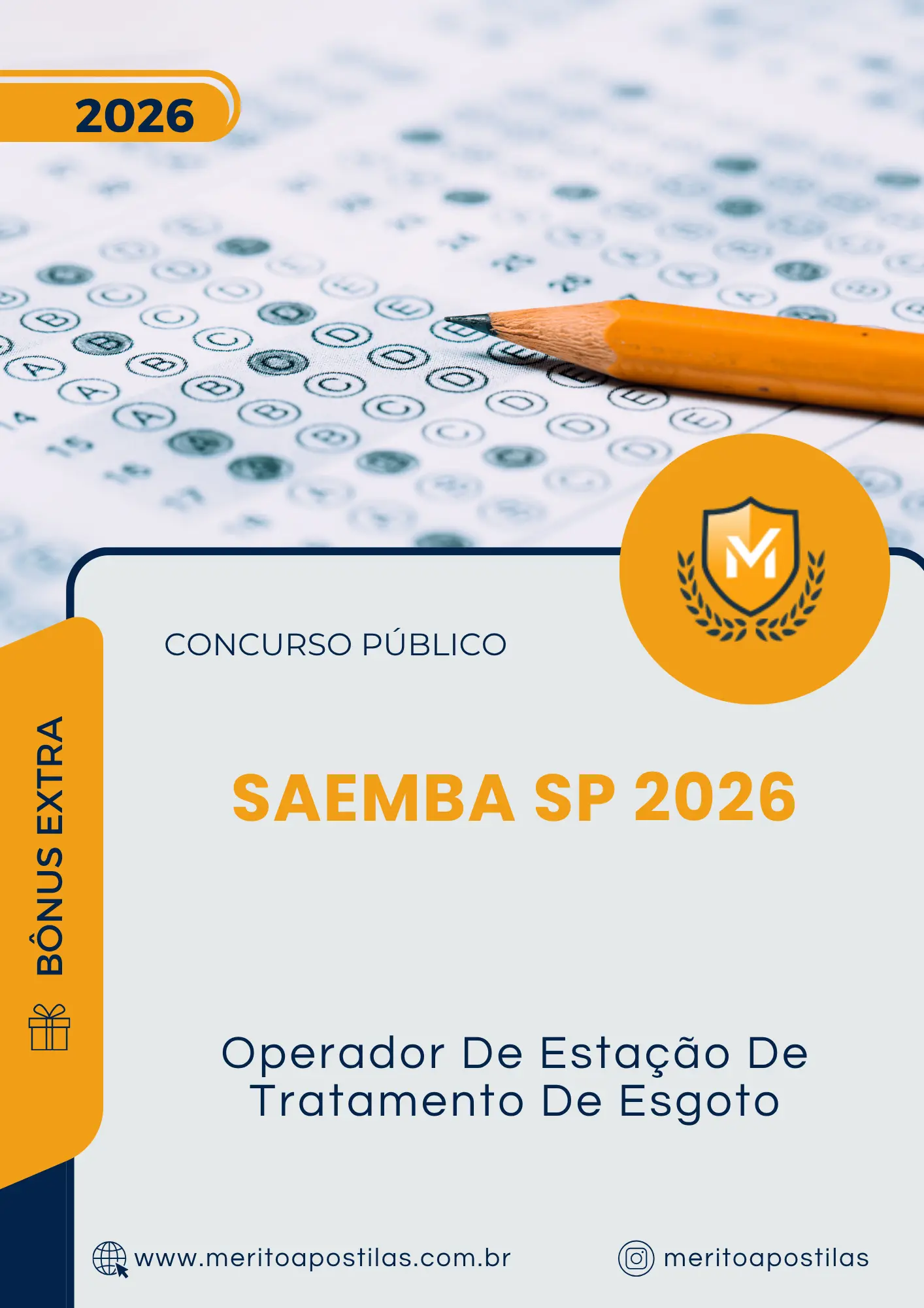 Apostila Operador De Estação De Tratamento De Esgoto Concurso Público SAEMBA SP 2026