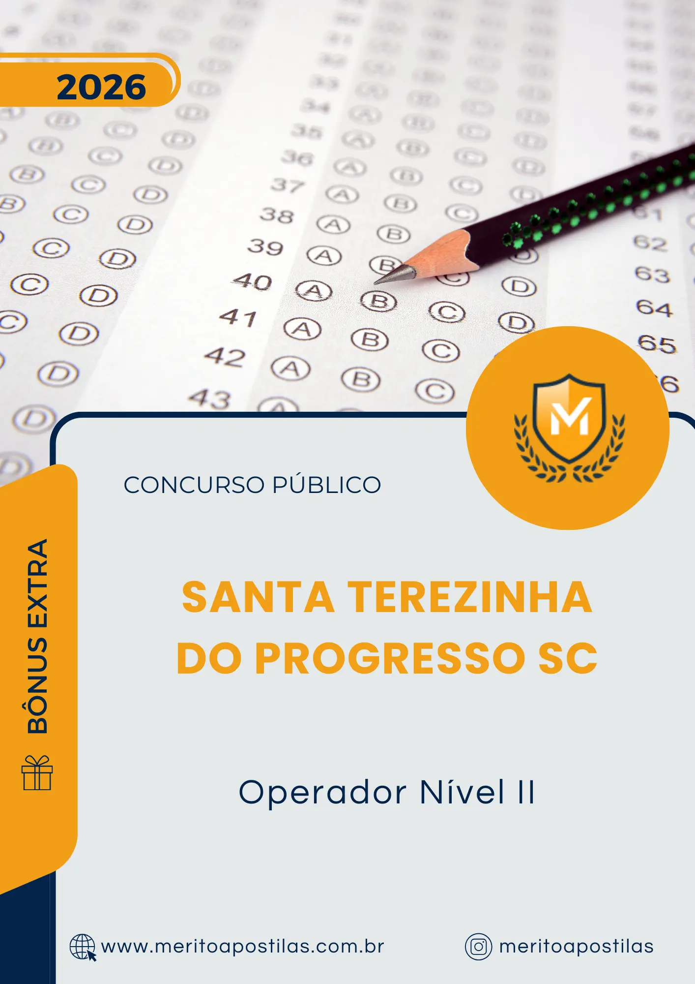 Apostila Operador Nível II Prefeitura de Santa Terezinha do Progresso SC 2026