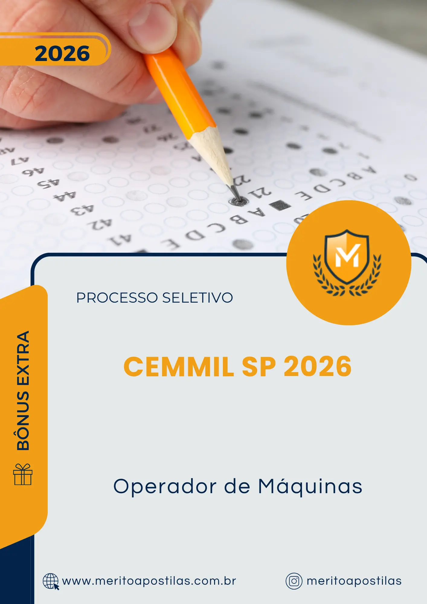 Apostila Operador de Máquinas Processo Seletivo Consórcio CEMMIL SP 2026