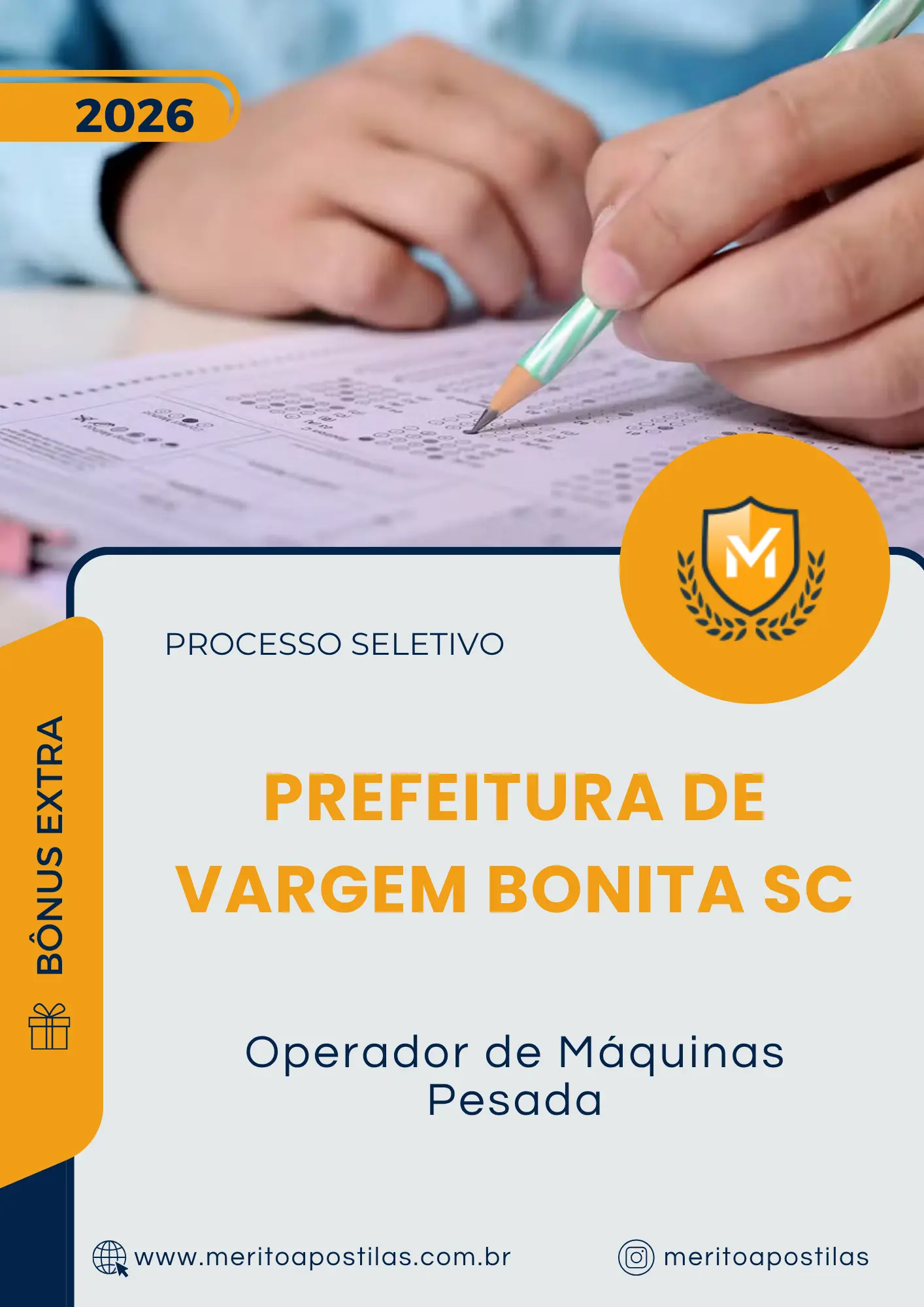 Apostila Operador de Máquinas Pesada Prefeitura de Vargem Bonita SC 2026