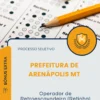 Apostila Operador de Retroescavadeira Retinha Prefeitura de Arenápolis MT 2026
