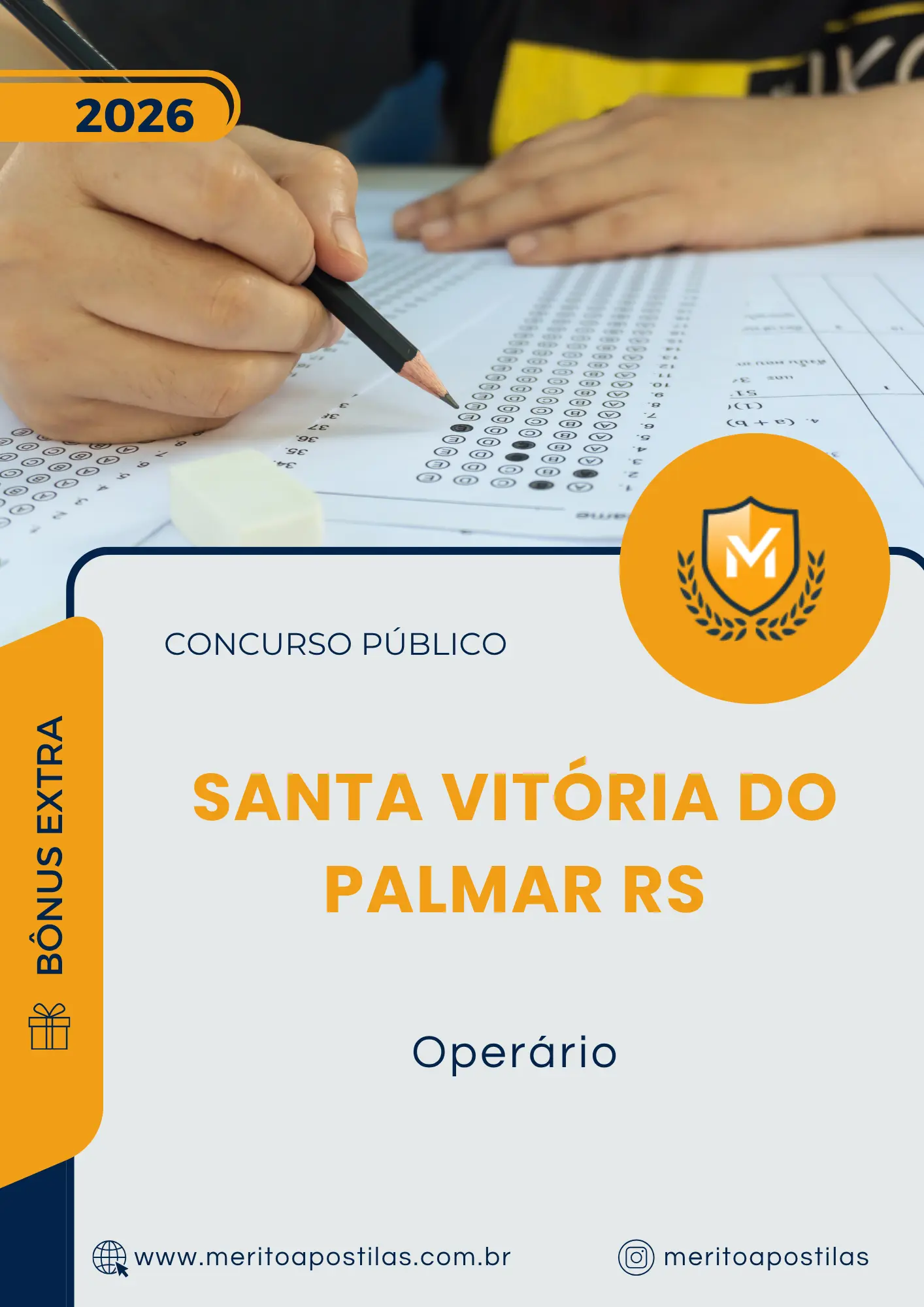 Apostila Operário Prefeitura de Santa Vitória do Palmar RS 2026
