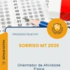 Apostila Orientador de Atividade Física Prefeitura de Sorriso MT 2026