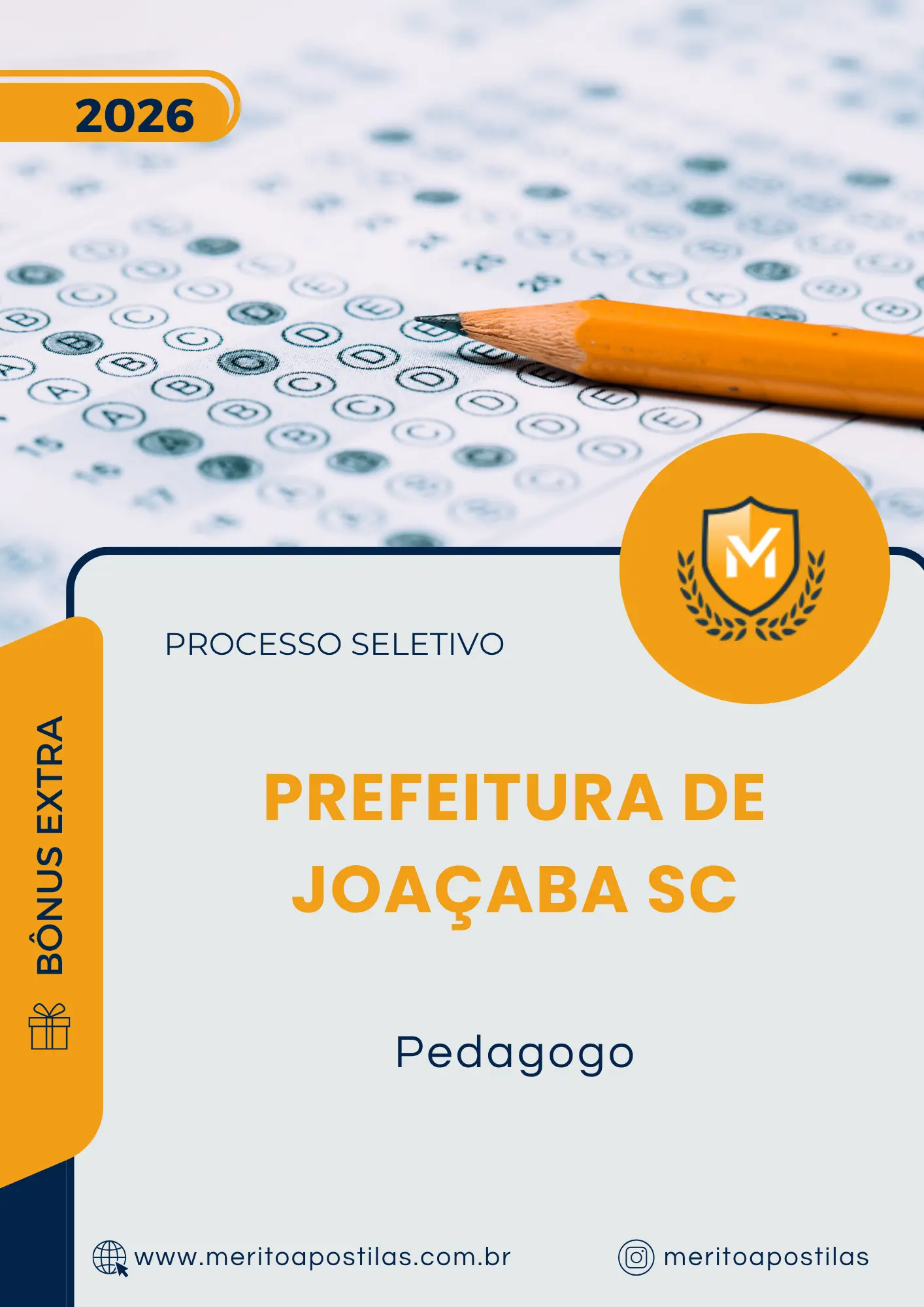 Apostila Pedagogo Prefeitura de Joaçaba SC 2026