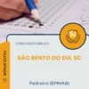Apostila Pedreiro EMHAB Prefeitura de São Bento do Sul SC 2026