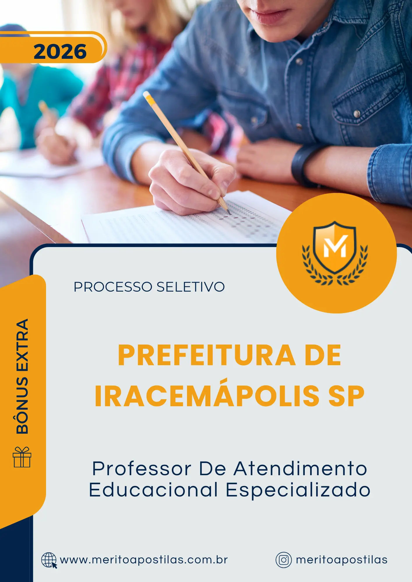 Apostila Professor De Atendimento Educacional Especializado Prefeitura de Iracemápolis SP 2026