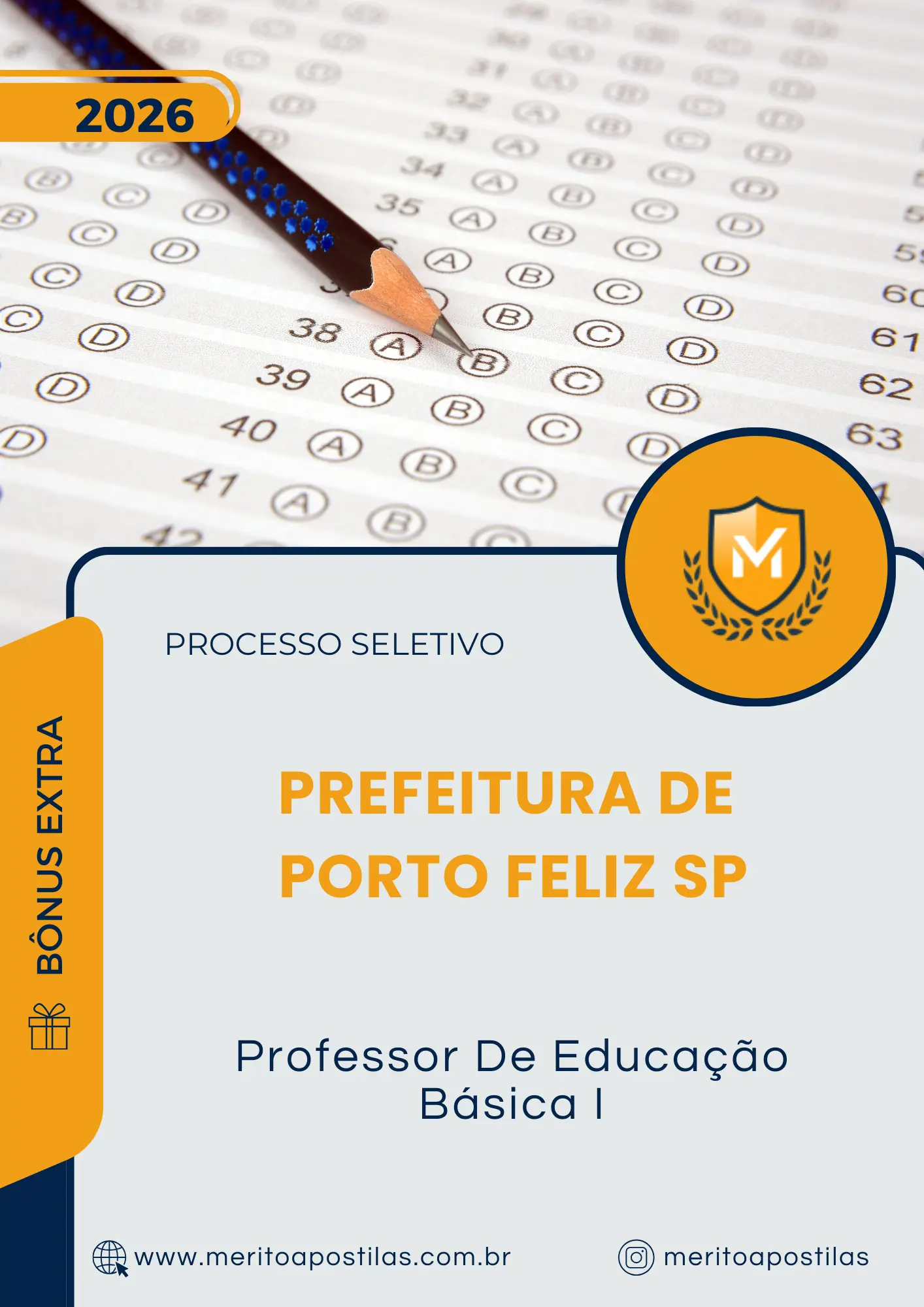 Apostila Professor De Educação Básica I Prefeitura de Porto Feliz SP 2026