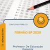 Apostila Professor De Educação Especial Prefeitura de Fernão SP 2026