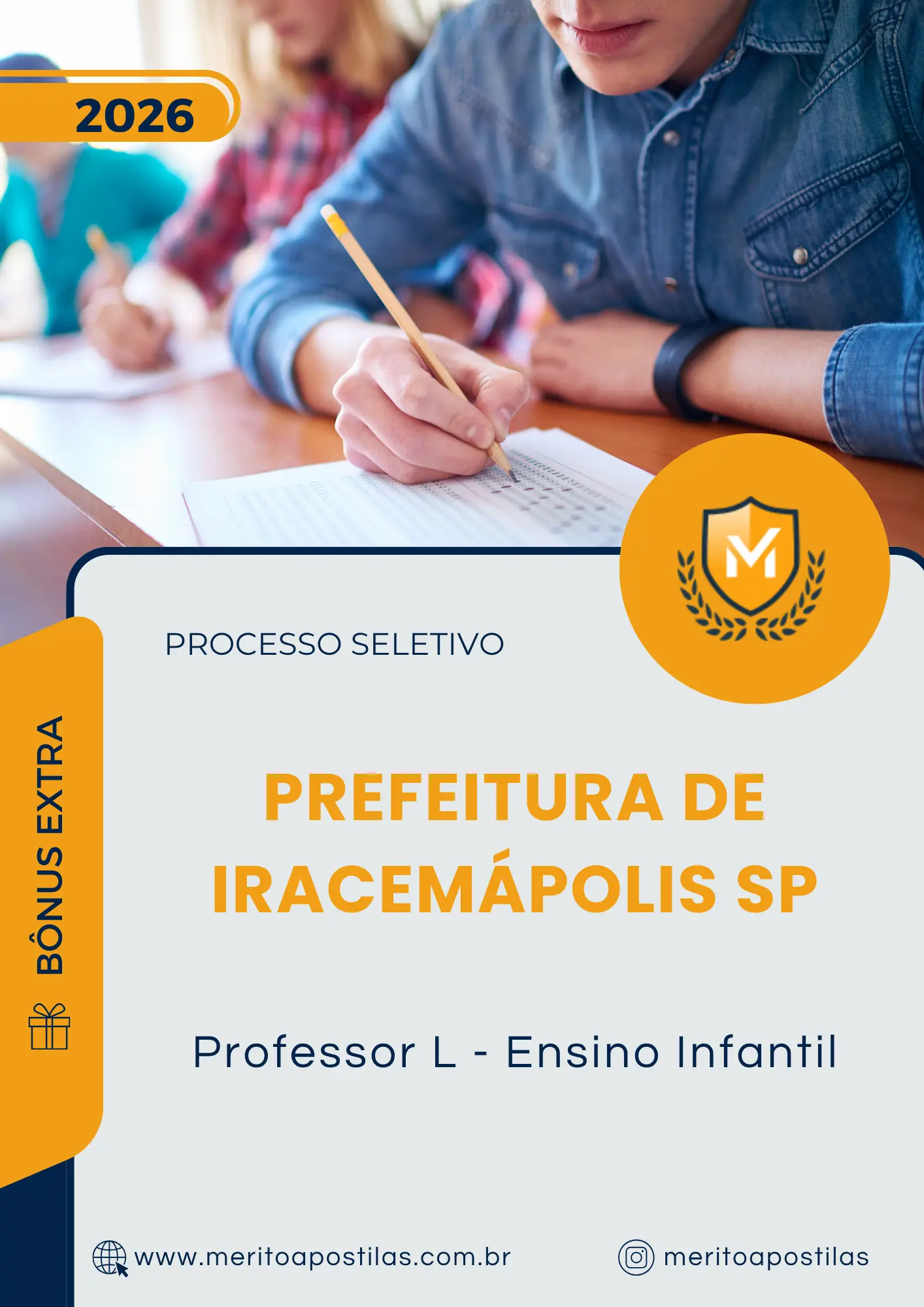 Apostila Professor I Ensino Infantil Prefeitura de Iracemápolis SP 2026