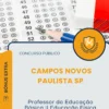 Apostila Professor da Educação Básica II Educação Física Prefeitura de Campos Novos Paulista SP 2026