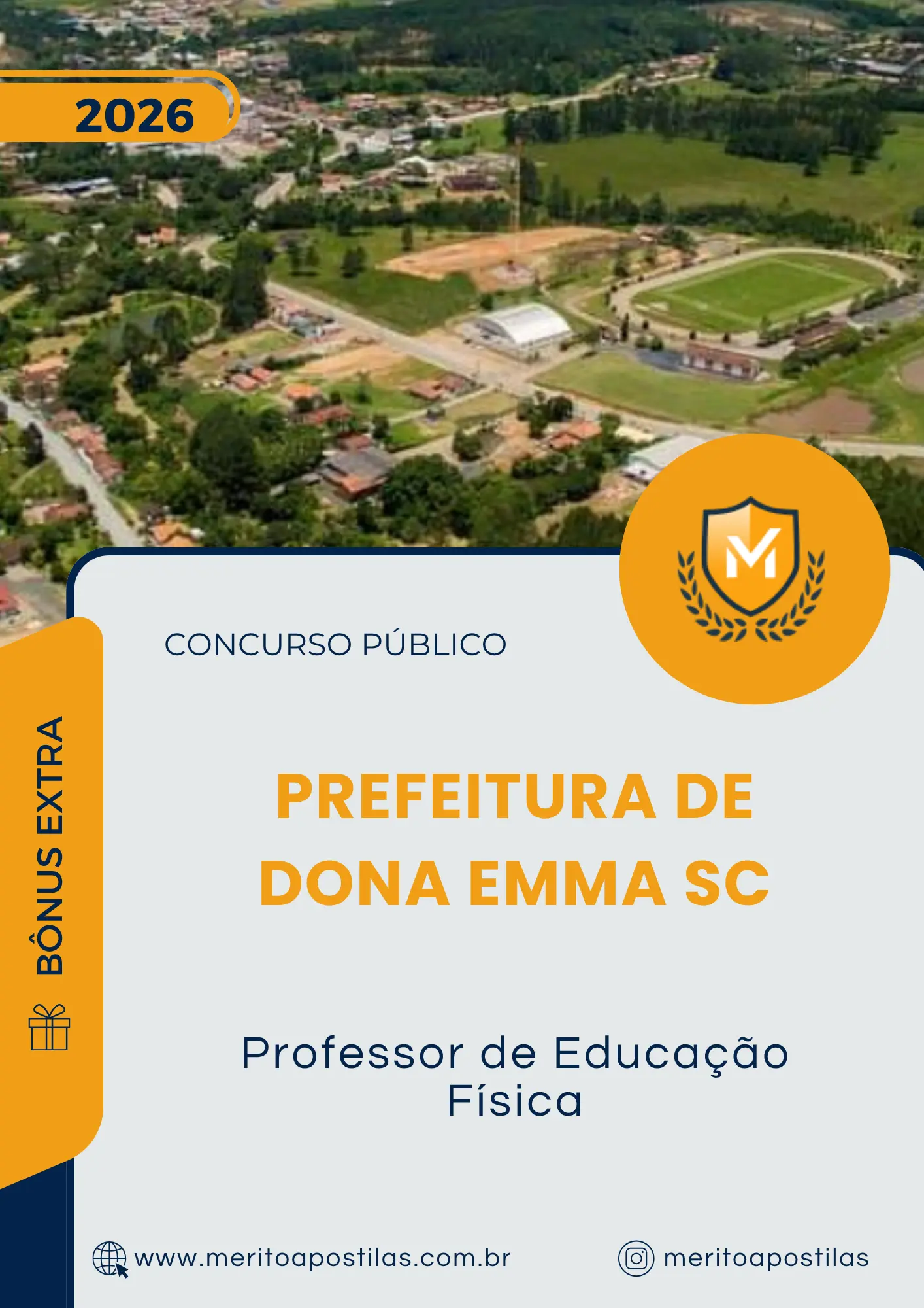 Apostila Professor de Educação Física Prefeitura de Dona Emma SC 2026