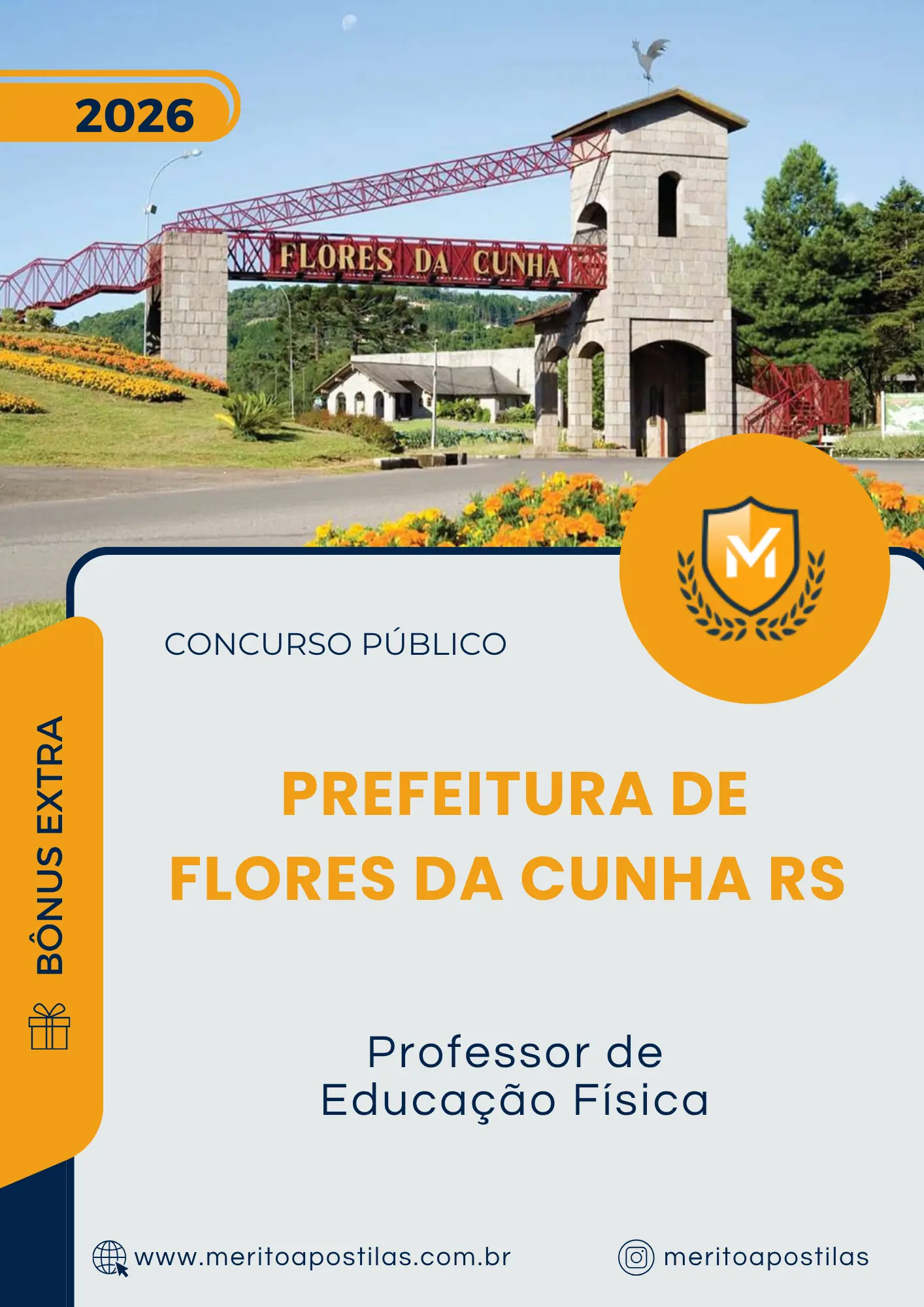 Apostila Professor de Educação Física Prefeitura de Flores da Cunha RS 2026