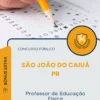 Apostila Professor de Educação Física Prefeitura de São João do Caiuá PR 2026