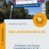 Apostila Professor de Ensino Fundamental II 6ª 9º Matemática Prefeitura de São João Batista SC 2026