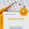 Apostila Professor Monitor Educação Infantil Prefeitura de Simões PI 2026