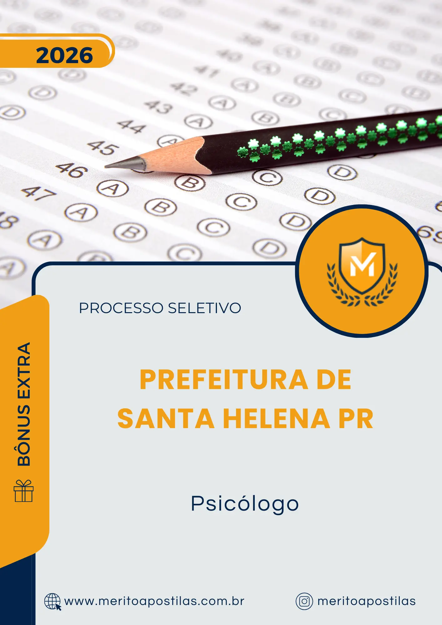 Apostila Psicólogo Prefeitura de Santa Helena PR 2026
