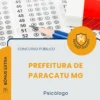 Apostila Psicólogo Prefeitura de Paracatu MG 2026