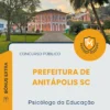 Apostila Psicólogo da Educação Prefeitura de Anitápolis SC 2026